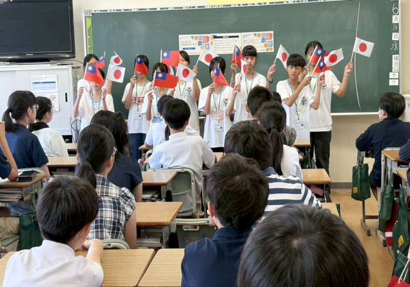 高市岡山、美濃、田寮區3國小24生 前進日本岡山大學附屬小學國際教育交流5天