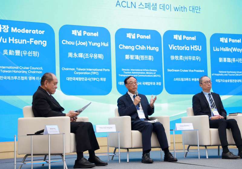 臺灣港務前進韓國濟州2026年郵輪論壇 董座周永暉受邀專講2場