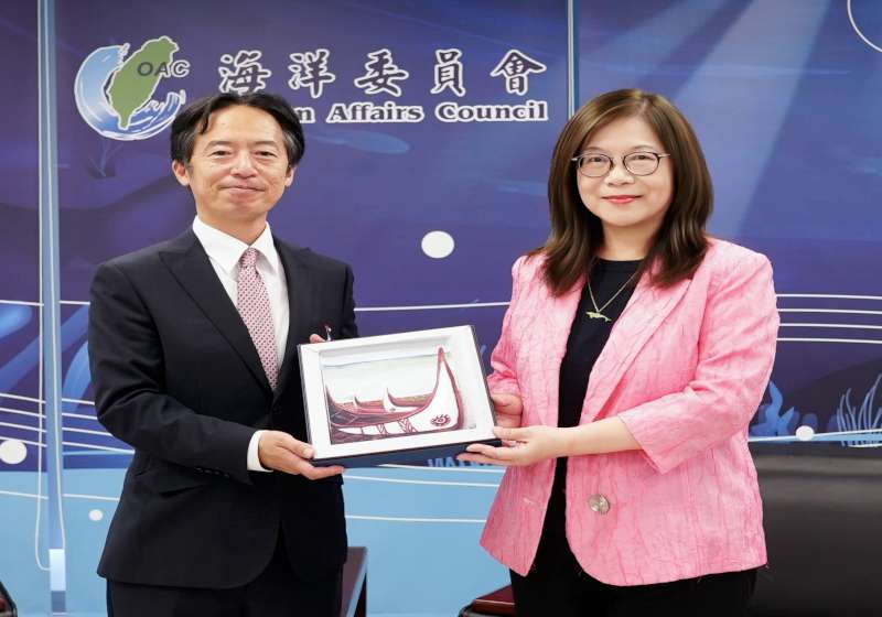 日台交流協會高雄事務所訪海委會 商討台日海洋安全、環保、科研交流等議題