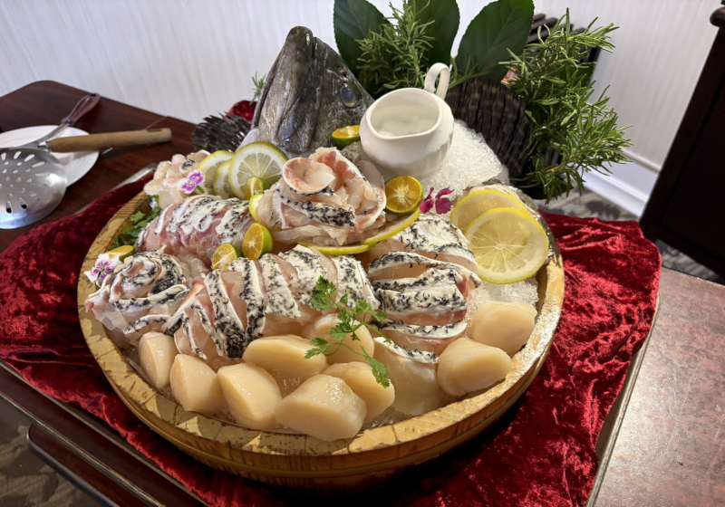 主廚表演給你看！高雄翰品推出金湯龍虎海皇盛宴饗客