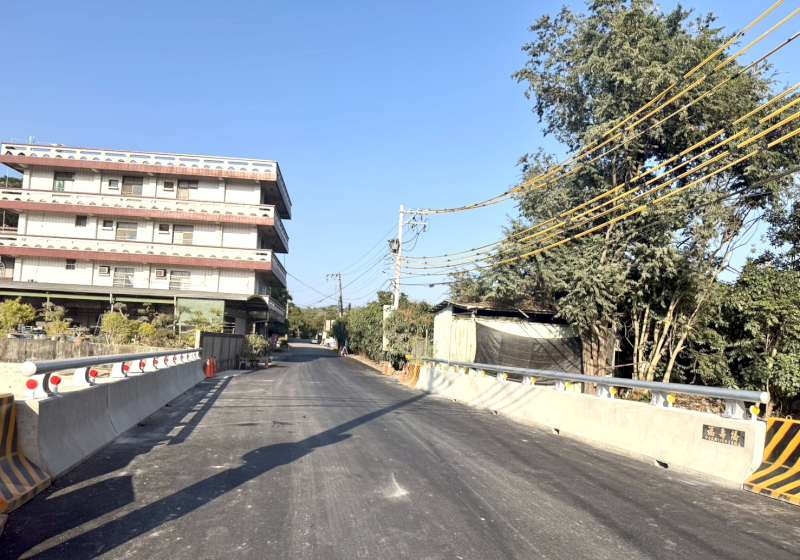 高雄福壽橋趕於年前完成復建工程 讓祭祀不再難行