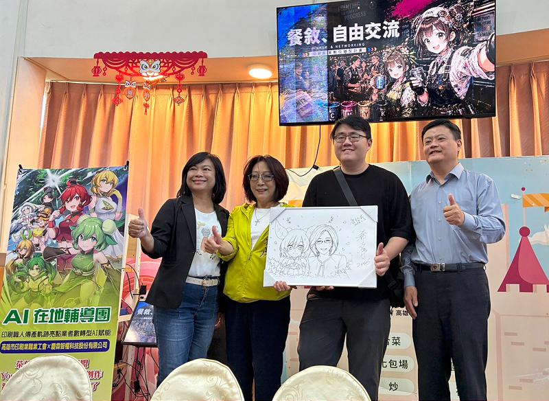國寶級漫畫家林政德返鄉傳承經驗  康裕成議長肯定並關注高雄漫畫文創競爭力