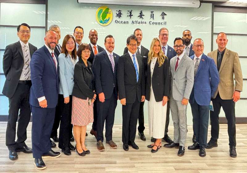 美國佛州眾議會顧問團訪海委會 商討灰色地帶襲擾、海洋治理等議題