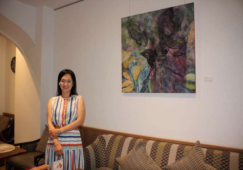 高市新思惟人文空間《流景之間》楊綵翊個展帕莎蒂娜青海餐廳13幅油畫邀賞