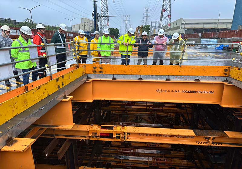 連日豪雨高市府續訪視捷運工程 要求首重開挖安全防汛整備
