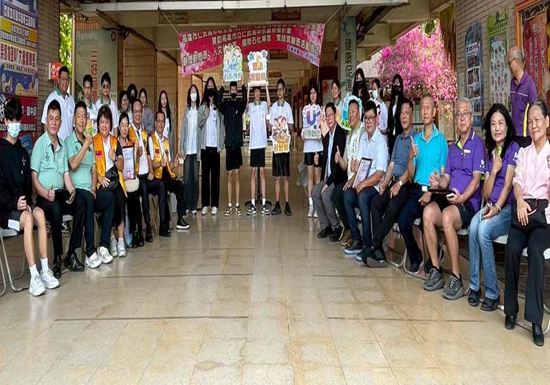 高市仁武高中校友會攜手2社團1企業 捐資挹注母校教育發展基金