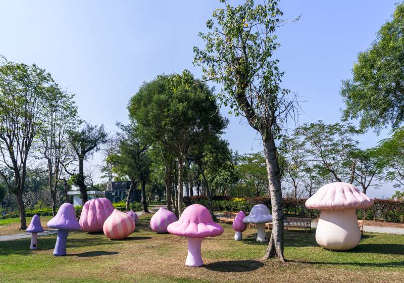 高市文化局攜手美術館邀台英6藝術家打造裝置藝術 進駐果嶺自然公園、澄清湖景區