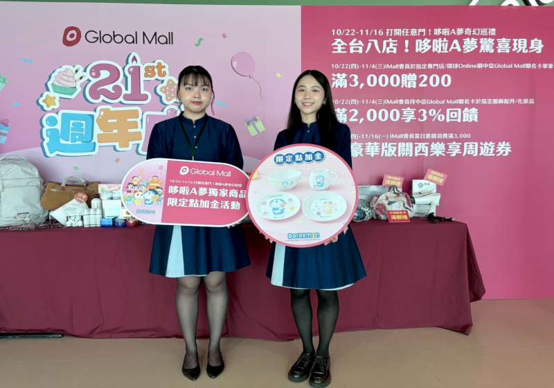 Global Mall新左營週年慶登場點數加倍送優惠一次看
