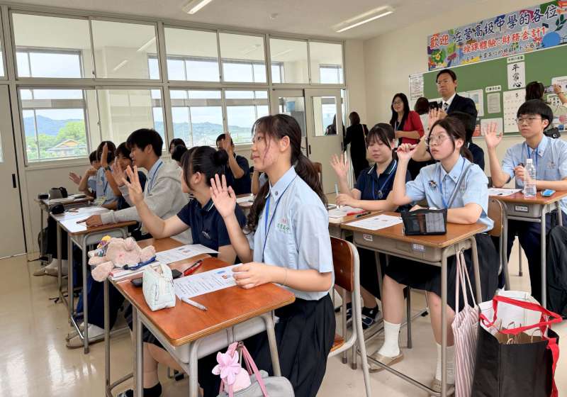 高市左營高中訪日本姊妹校專大熊本玉名高校等4地 體驗課程交流文化增互動情誼
