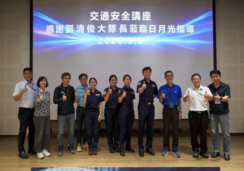 高市警局交大攜手日月光宣教交安 舉例常見交通事故肇因強化防禦駕駛觀念