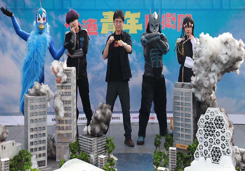 配合2026高雄冬日遊樂園 高市青年局大港青年防衛隊駁二淺三碼頭壓軸登場