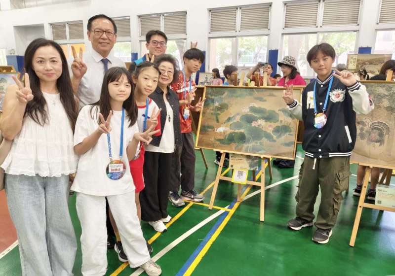 廣達文教基金會台展三少年巡迴高市左營區勝利國小成果展 串連高市、澎縣14校