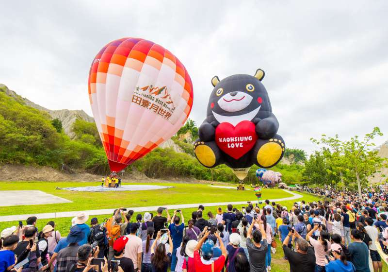 高雄愛月熱氣球9月登場 山城港都雙場域迎秋旅