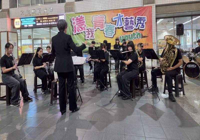 高市社教館漾我青春才藝秀 三民區陽明國中管樂社演繹動畫電影組曲
