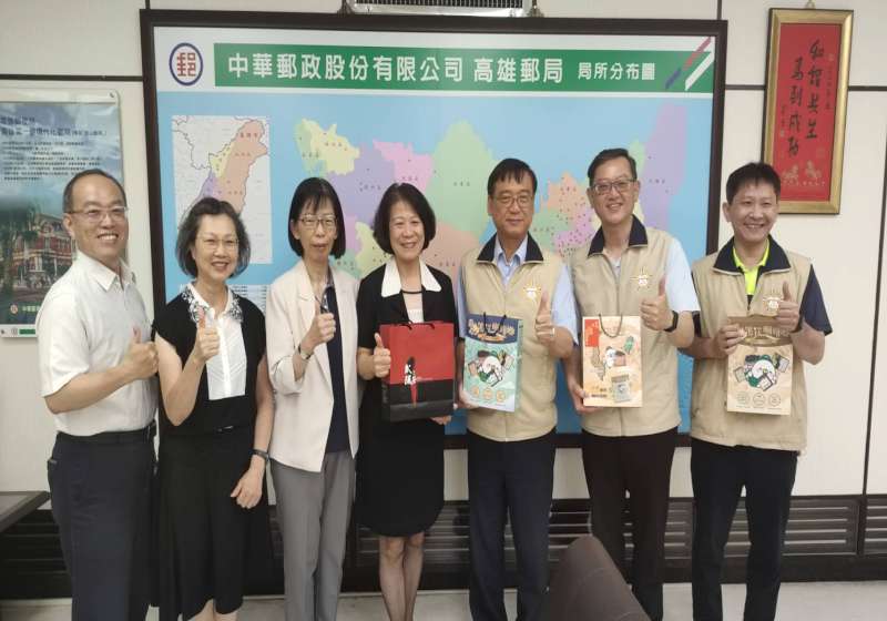高雄榮服處攜手中華郵政 建立打詐防騙與獨老關懷合作機制