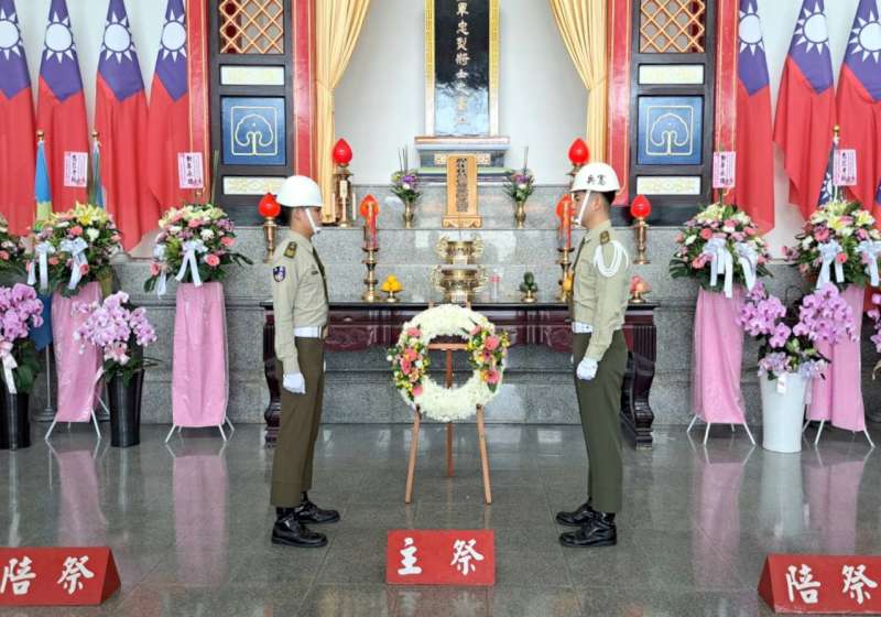 退輔會高雄祭悼亡故榮民 追思老兵奉獻精神