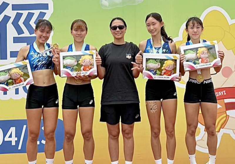 高市瑞祥高中田徑隊114年全中運2金1銀4銅 女子400、1600公尺雙料金牌創紀錄