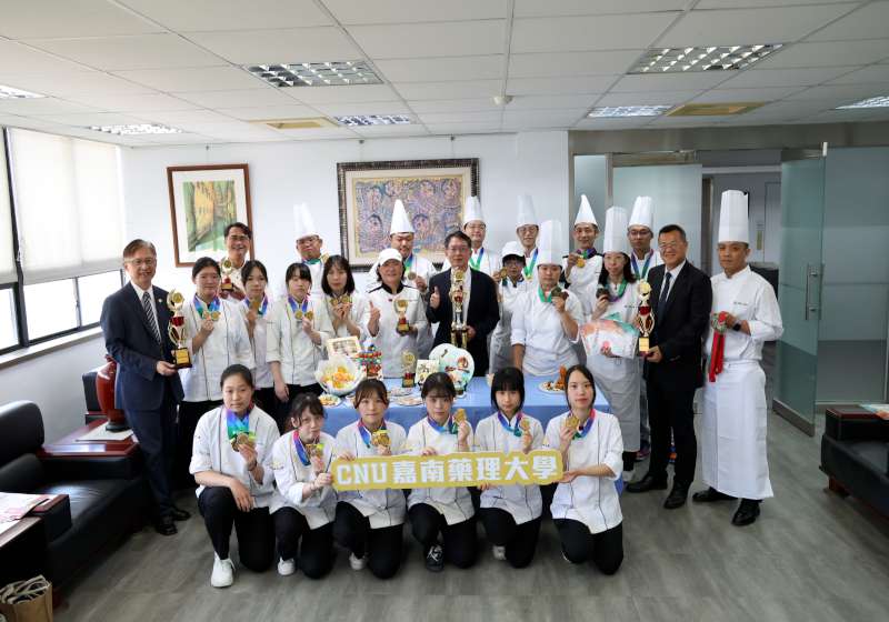 嘉藥餐旅系國際競賽大放異彩 勇奪8金12銀7銅