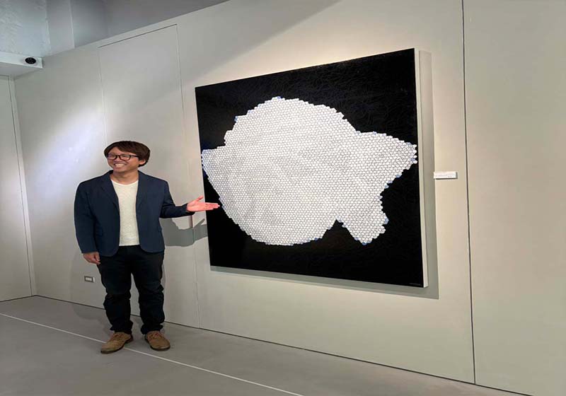 日本藝術家桑幡紀行個展「BORN」 高市新思惟人文空間、帕莎蒂娜烘焙河堤店邀賞