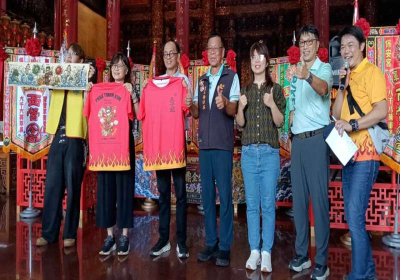 樹科大會展系5生雙十前進高雄覆鼎金保安宮 參與巡五營護境大典實作認識在地文化
