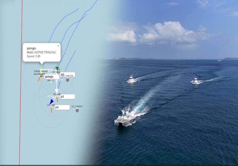 海委會補助執行中大型無人船 前進高港鳳鼻頭海域驗證智慧化自主巡航