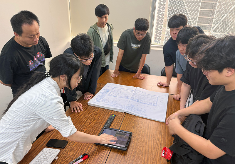 高大產業新尖兵計畫建築設計與營建工程實務班結訓 全數取得證照其中75%滿分