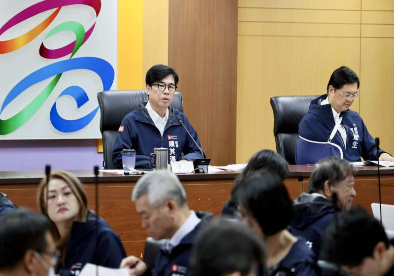 高雄捷運輕軌四箭齊發 陳其邁指示嚴控施工進度降交通衝擊