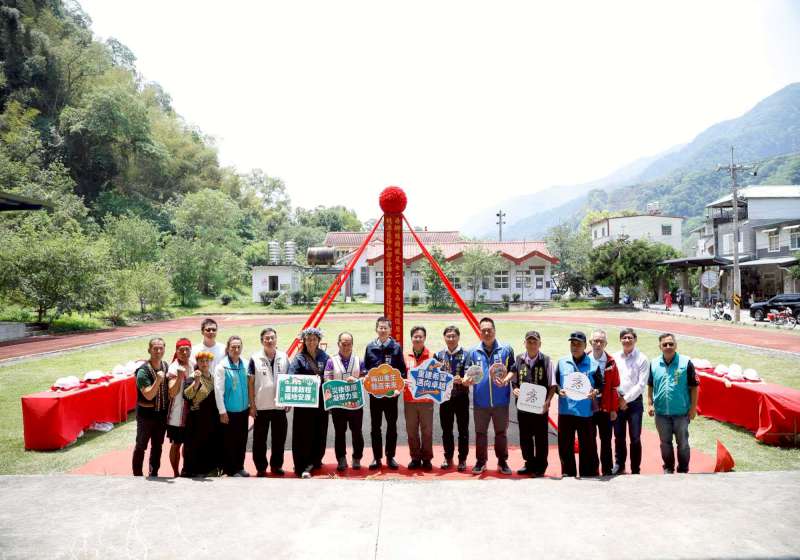 梅山吊橋災後重建啟動  提升運輸防災助攻部落發展