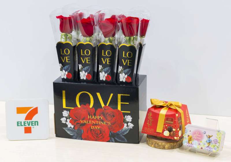 統一企業攜手多品牌獻愛 逾7萬支進口玫瑰花點亮2026西洋情人節