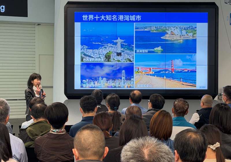 臺灣港務展望永續講座 文大景觀系主任郭瓊瑩、私塾創辦人王文靜暢談如客廳商港