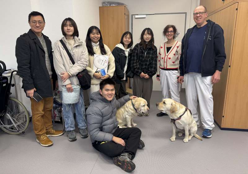 義大醫學、物治系6師生前進德國杜塞道夫大學 跨域實習1月見證專業價值