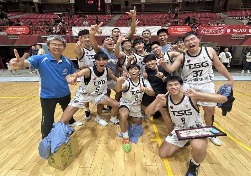 台鋼科大籃球隊大專籃球聯賽 晉升公開一級刷新隊史