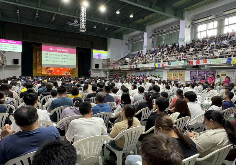高市中山工商新生入學說明會逾千人參與 新設餐飲菁英班目標直升國立科大 