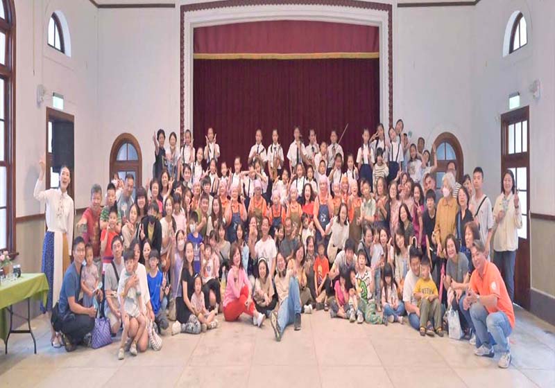 高市內門區金竹國小攜手南台灣藝術舞蹈團等3單位 前進旗山文化園區演繹環境舞蹈