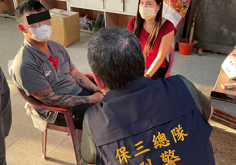 高市男郵寄泰國泡麵掩護走私逾2公斤大麻花 保三總隊跨單位逮人送辦