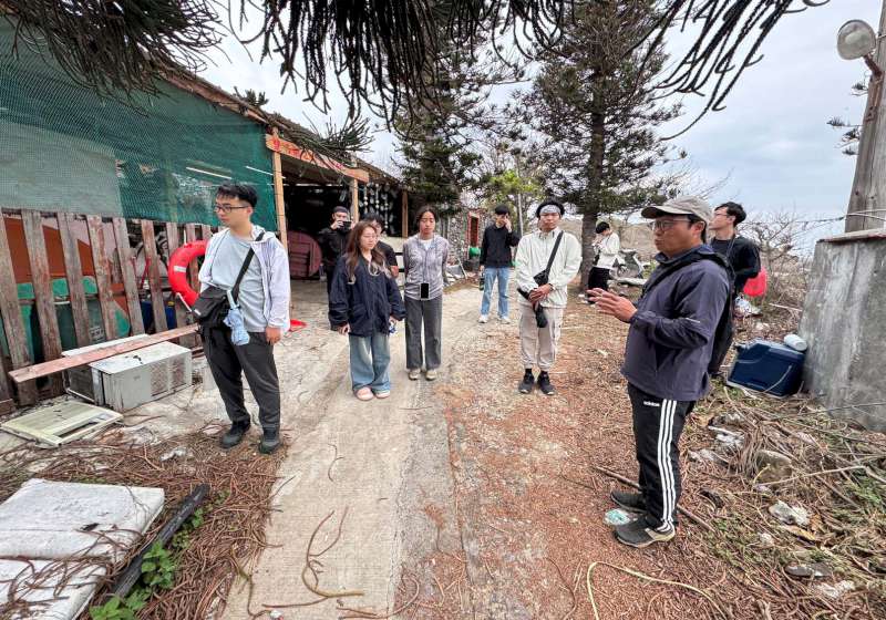 高大建築系梁凱翔領軍9大四生 澎湖縣東吉嶼移地教學4天提案區域願景